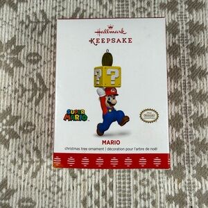 2017 Hallmark Keepsake Ornament Super Mario Brothers Mario Nintendo Video Game
